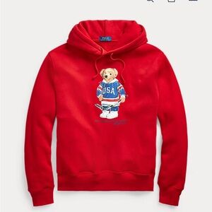 POLO Ralph Lauren Hockey Bear Fleece Hoodie